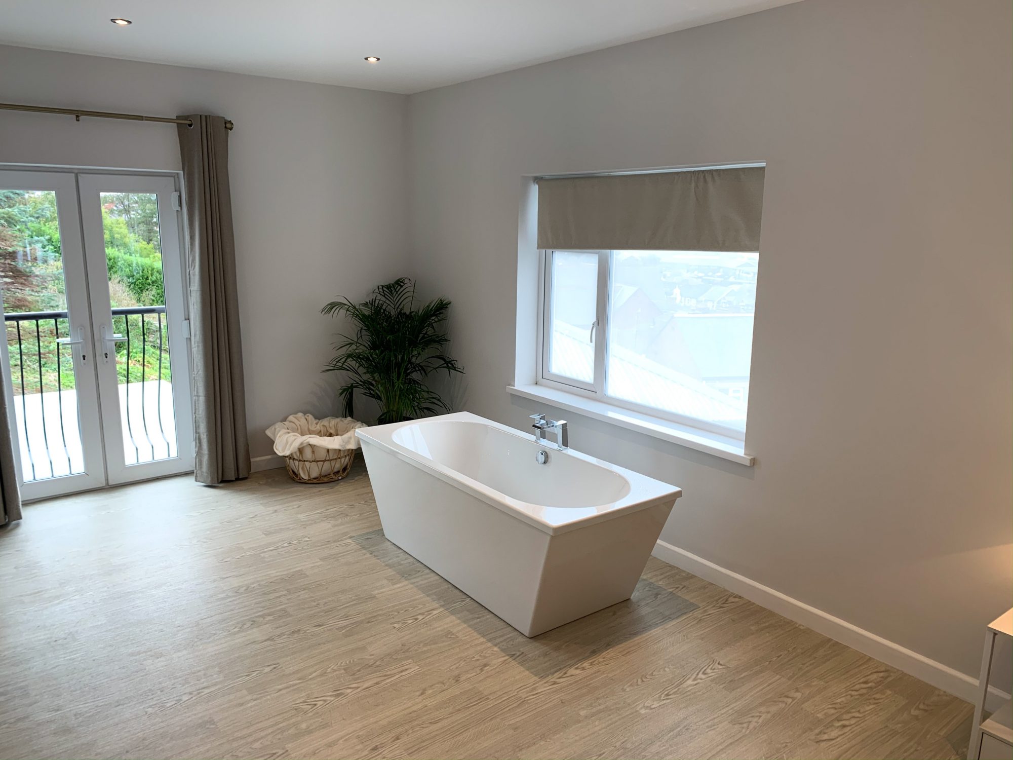 Freestanding Bath in the main suite
